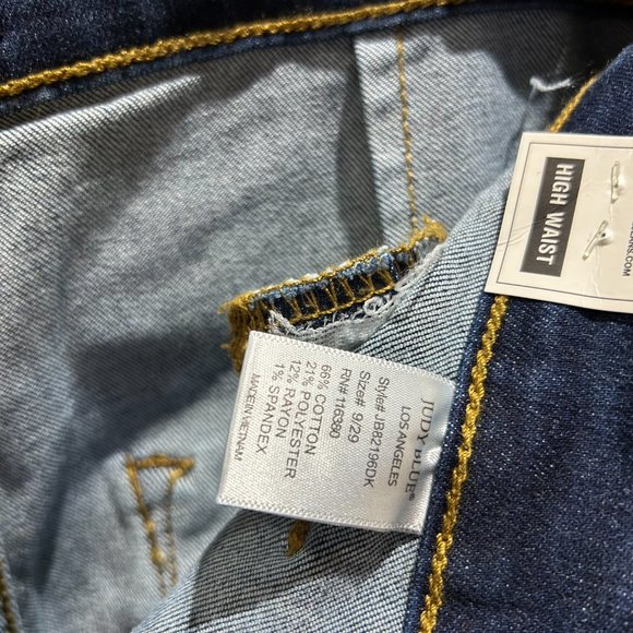 NWT Judy Blue High Waist Flare Size 9/29 - Picture 6 of 6